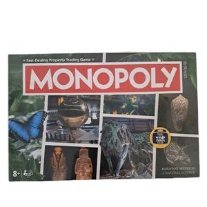 Monopoly Houston Museum of Natural Science board game 2024